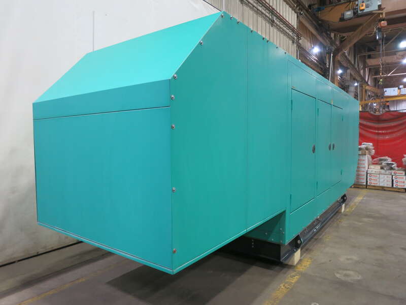 Used Cummins GFBC  GTA855-G3 Natural Gas Generator, 124 Hrs