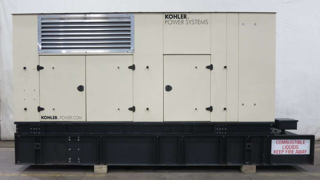 Used Kohler 350REOZJ John Deere 6135HF485 Diesel Generator, 261 Hrs, EPA Tier 3