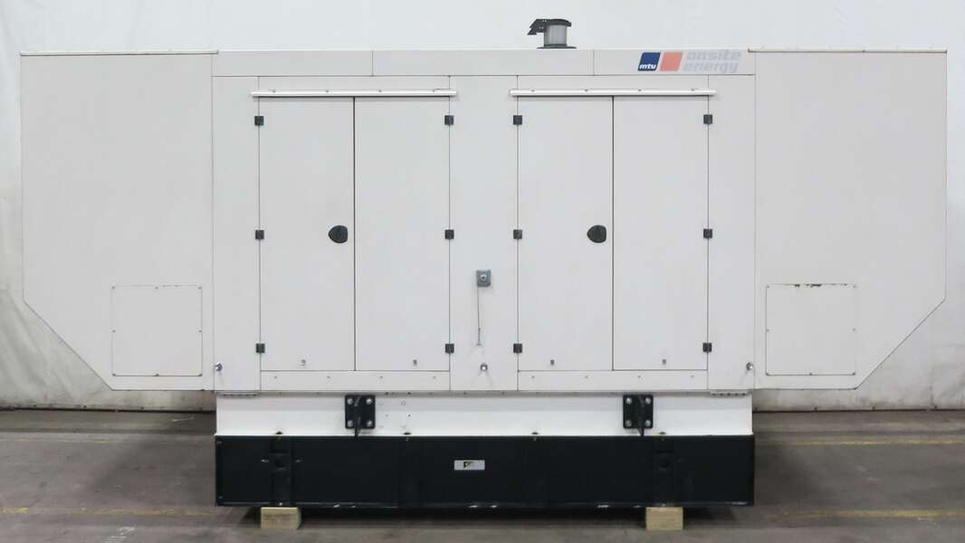 Used MTU DS400 MTU 8V1600G80S Diesel Generator, 27 Hrs, EPA Tier 3