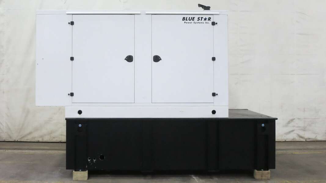 Used Blue Star Power Systems PD200 Perkins 1106D-E70TAG5 Diesel Generator, 332 Hrs, EPA Tier 3
