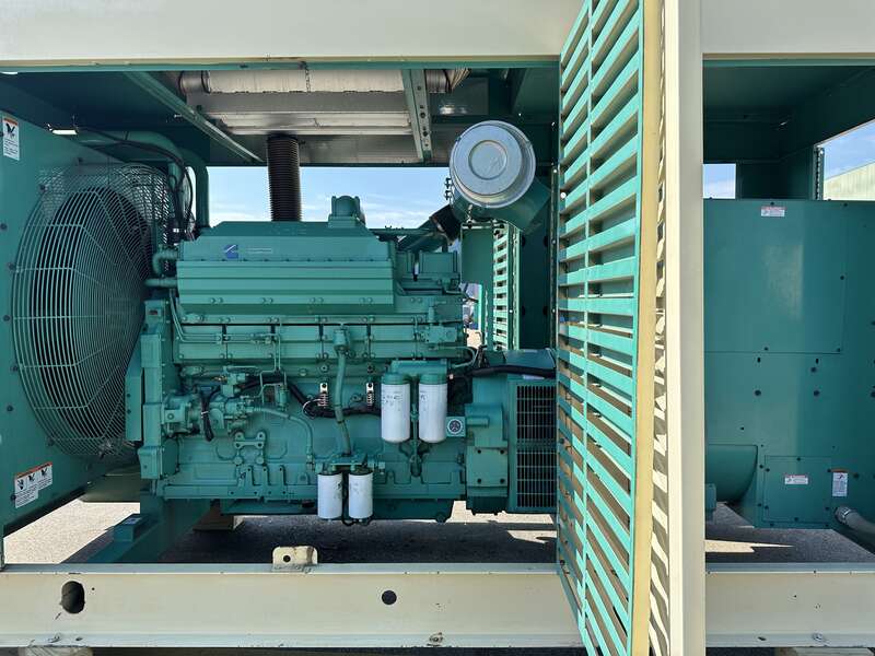 Used Cummins DFED KTA19-G4 Diesel Generator, 598 Hrs