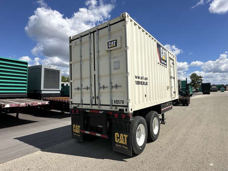 Used Caterpillar XQ570 Rental Grade Diesel Generator, 2011 Hrs, EPA Tier 4F