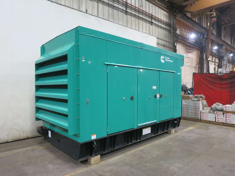 Used Cummins DQDAA QSL9-G7 Diesel Generator, 434 Hrs, EPA Tier 3