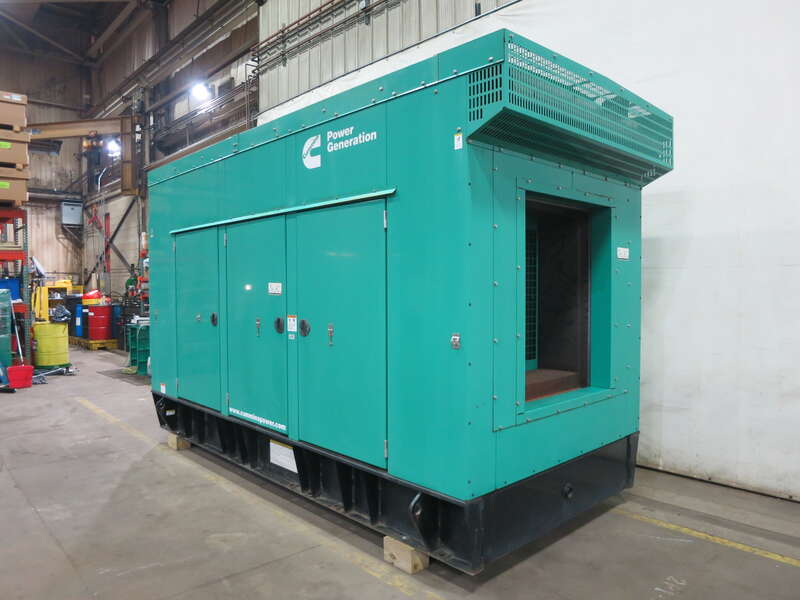 Used Cummins DQDAA QSL9-G7 Diesel Generator, 434 Hrs, EPA Tier 3