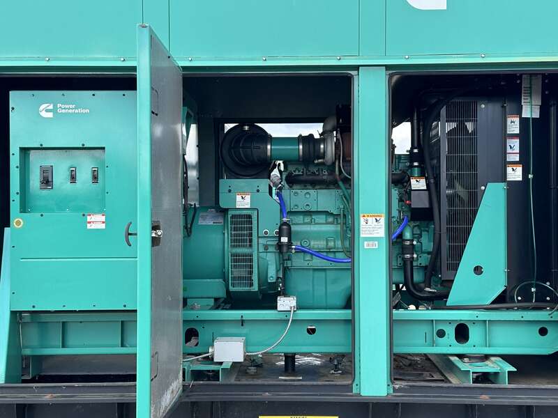 Used Cummins DQDAA QSL9-G7 Diesel Generator, 434 Hrs, EPA Tier 3