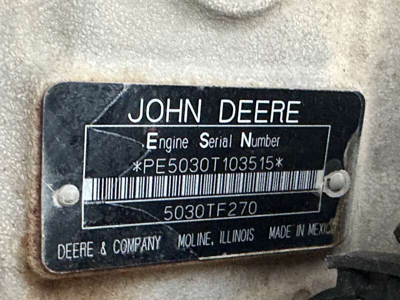 Used Generac SD050 Diesel Generator, 831 Hrs, EPA Tier 2, Single Phase