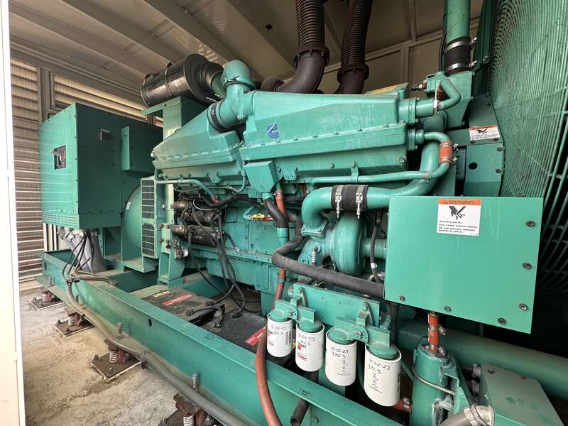 Used Cummins DFJD Diesel Generator, 401 Hrs