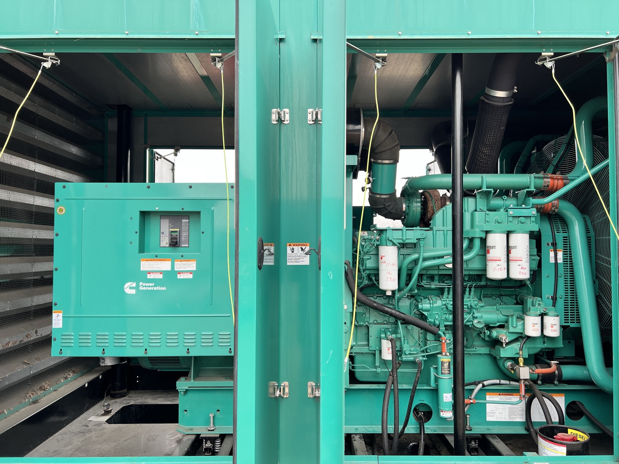 cummin 1000kw generator